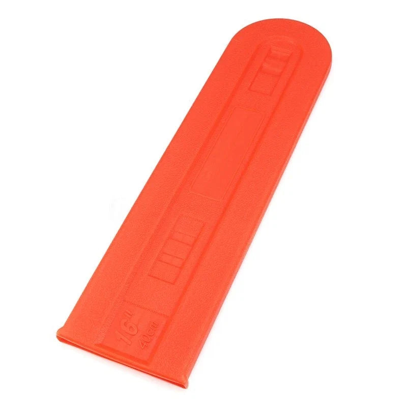 Chainsaw Bar Cover Scabbard for 14"-16" Chainsaws (4011cm) Orange Guard Case