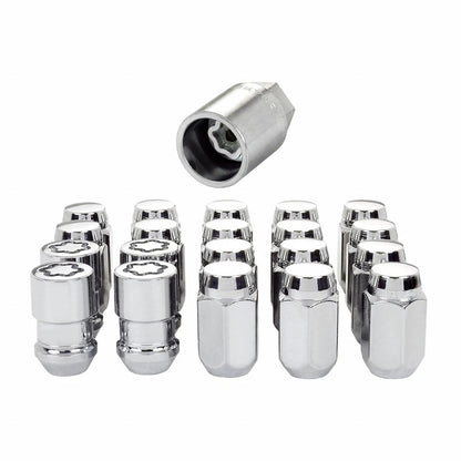 McGard Hex Lug Install Kit for Mazda Protégé (1990–2003) | TLX-mcg84557CN-CL360A123 | Chrome