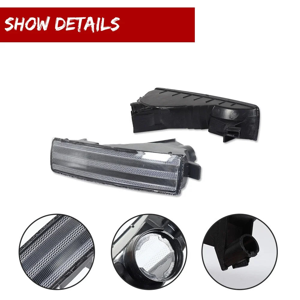 Clear Lens Front Bumper Signal Lights for Honda Prelude (1997–2001)