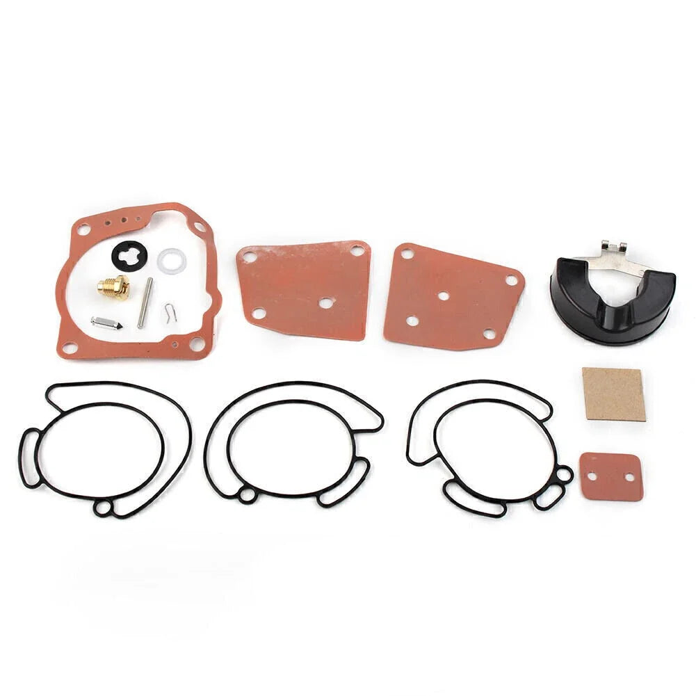 Carburetor Rebuild Kit for Johnson Evinrude V4 V6 (90 Deg) (435442 436852 438996 187247)
