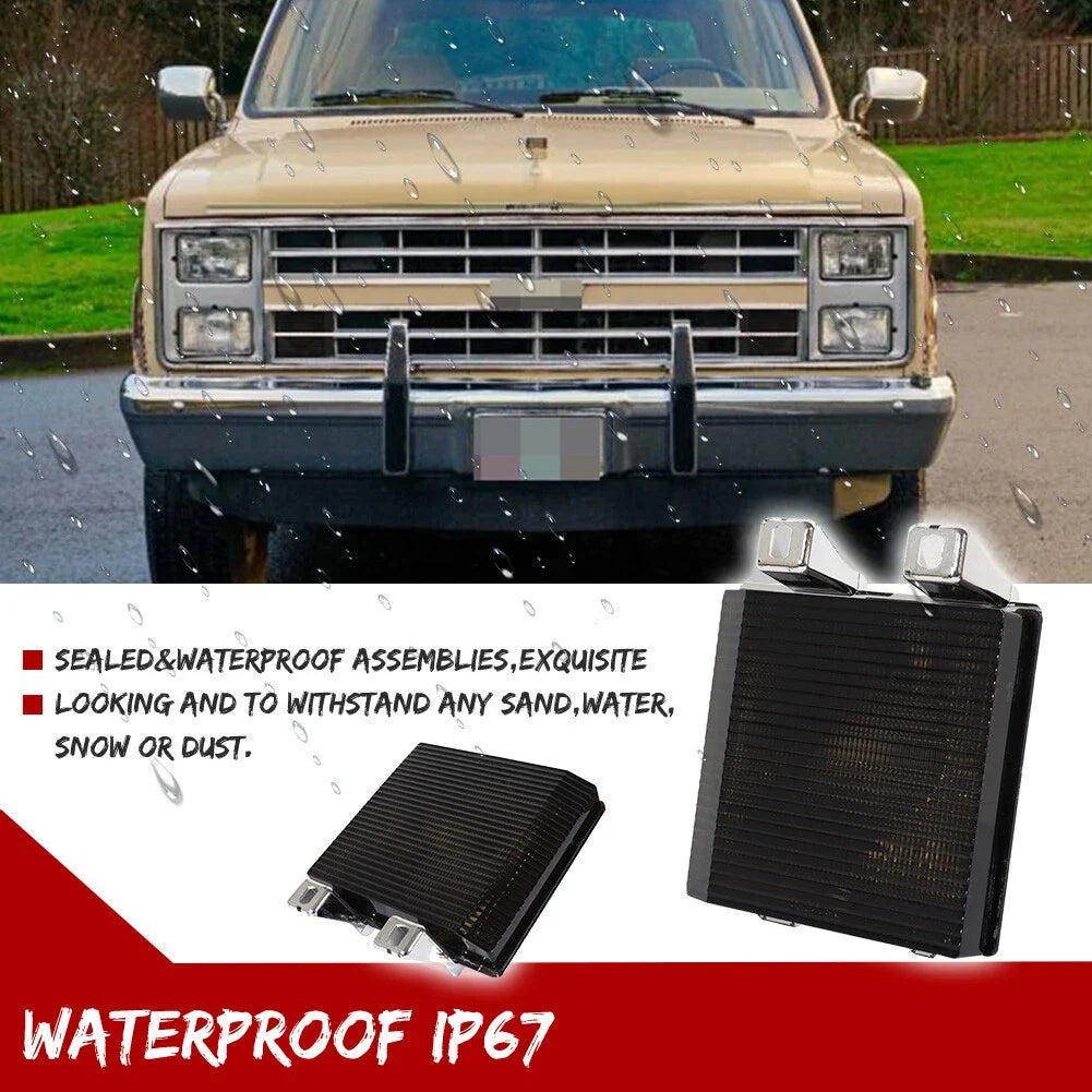 Smoke Turn Signal Side Marker Lamp for Chevy GMC Pickup Truck