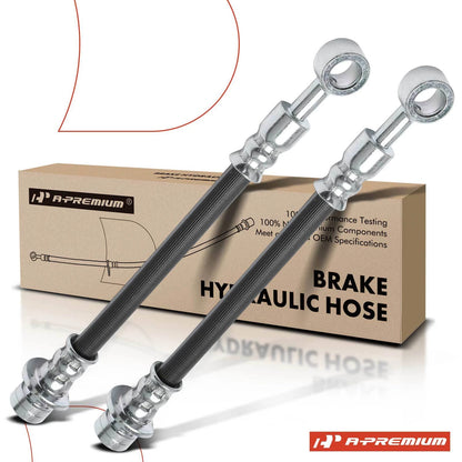 2X Rear Outer Brake Hydraulic Hose for Honda Ridgeline (2006–2014) 01466SJCA00, 2202624
