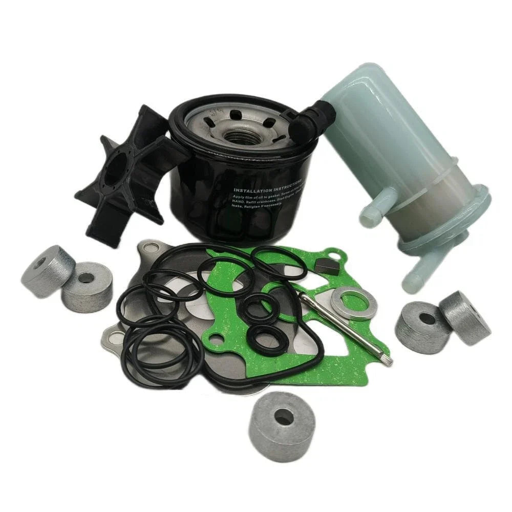 Maintenance Service Kit for Suzuki DF20 DF25 Outboard (17400-95872, 17461-96302)