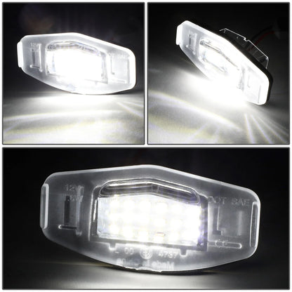 LED License Plate Light Lamps for Honda Accord Civic Acura MDX TL (2003–2021)