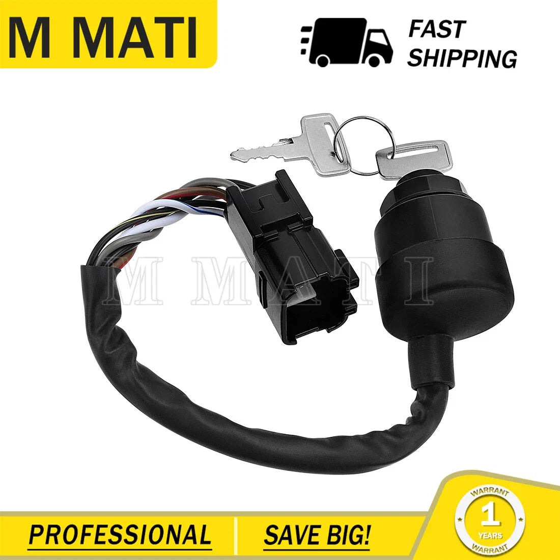 Ignition Switch for Kawasaki Teryx KRX4 KRX 1000 KRF1000 KRT1000 (2020–2024)