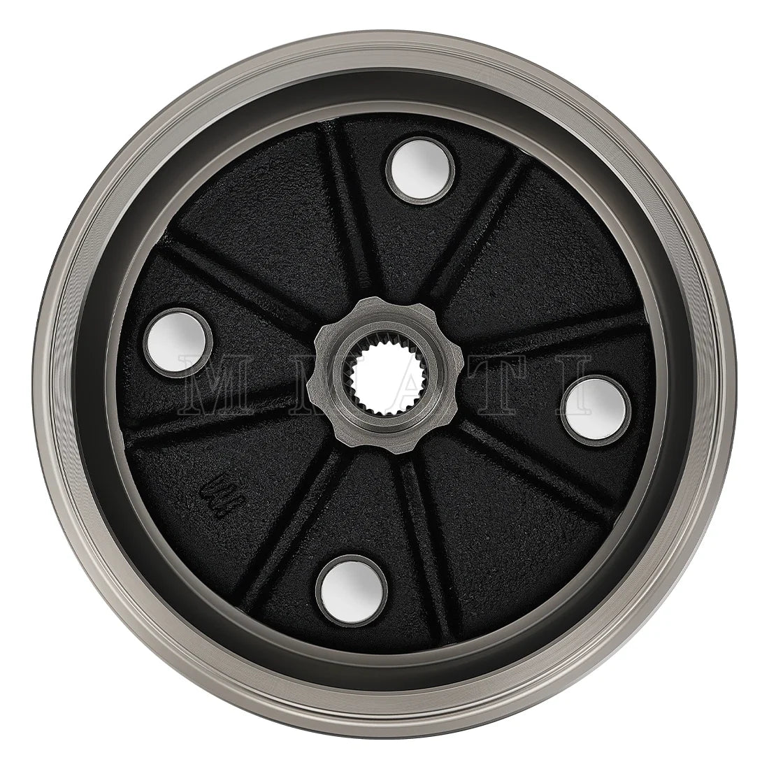 Front Wheel Brake Drum Hub for Kawasaki Mule 2510 4x4 (1993–2000) KAF620A KAF620B