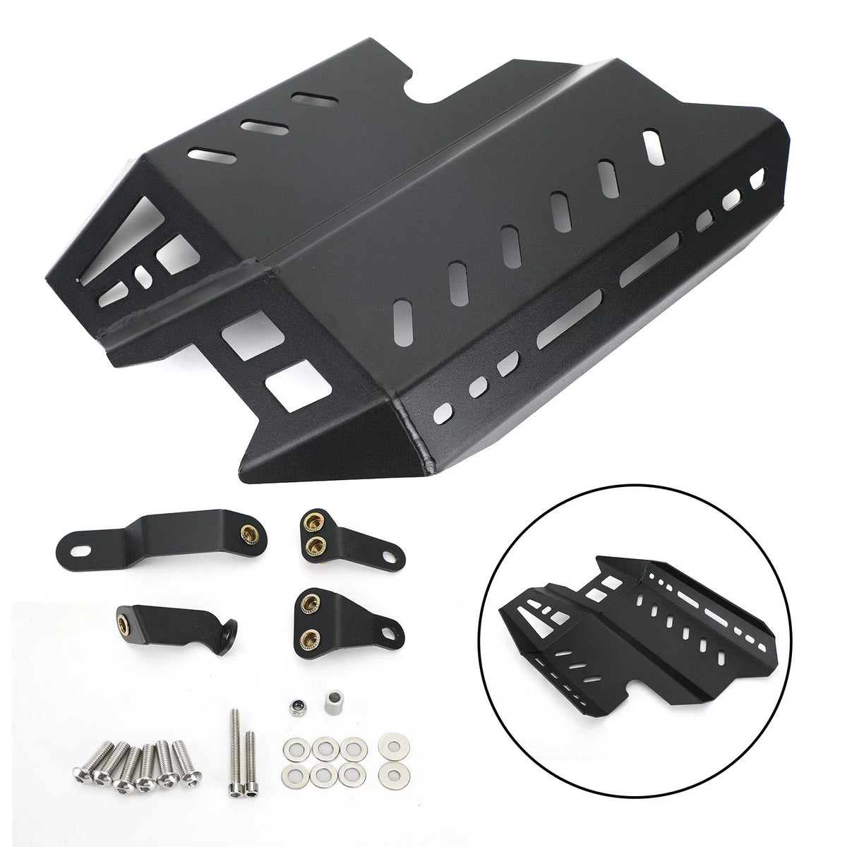 Engine Guard Skid Plate Aluminium 3mm for Honda CB400X CB500X (2019–2021)