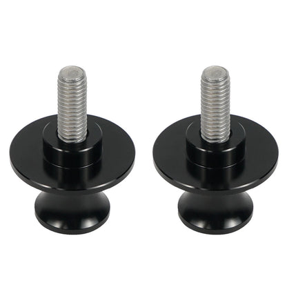 Pair CNC Aluminum M10 Swingarm Sliders Spools for Kawasaki Z1000 ZX-6R (2003–2012)