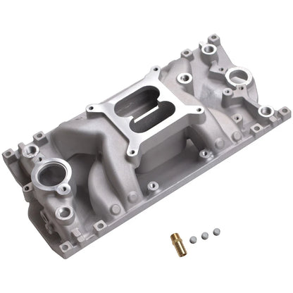 Dual Plane Vortec Intake Manifold for Chevy Small Block 5.0L/305 5.7L/350 (2028, 22028, 52028, PC22028)