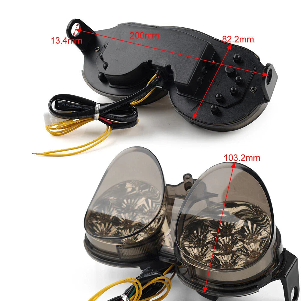 LED Brake Tail Light Turn Signals for Yamaha YZF R6 (1998-2002)