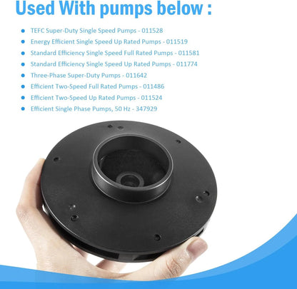 1.5 HP Pool Pump Impeller for Pentair WhisperFlo (Replacement)