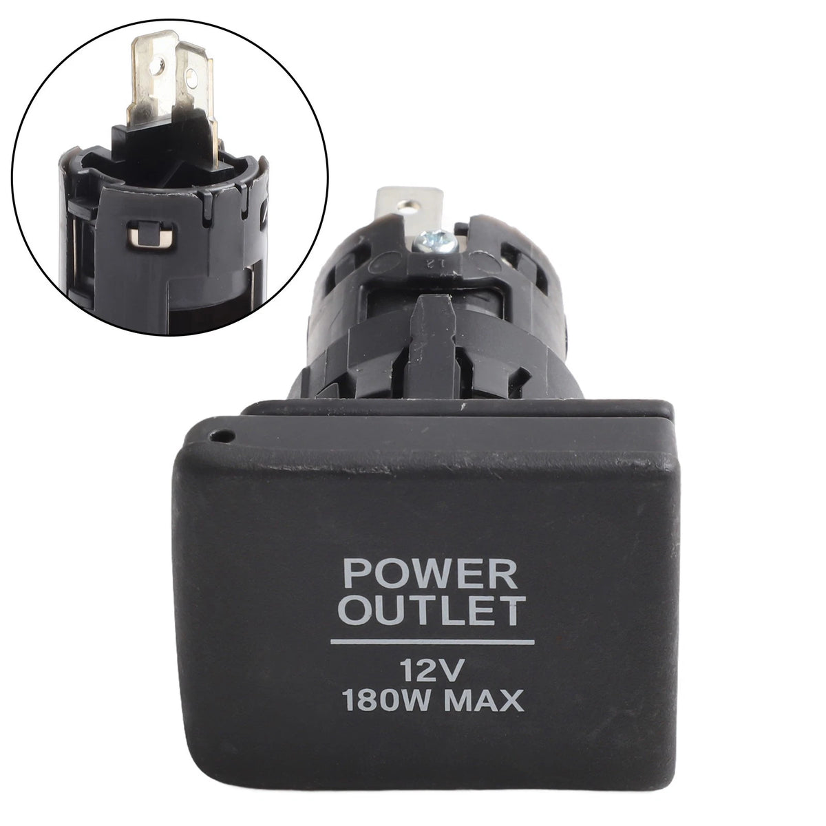 Replacement Power Socket Outlet for Honda CR-V, Civic, Accord (2000–2023)
