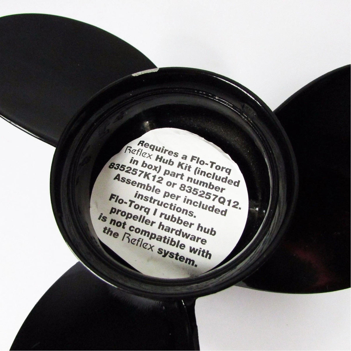 Black Max Propeller 10x12 for Mercury Mariner (48-73134A45, 73134A40, 73134A4)