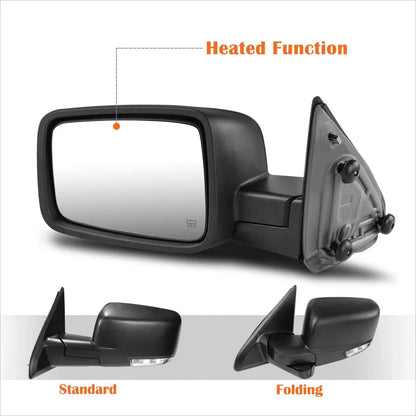 Power Heated Right Side Towing Mirror for Ram Truck (2009–2016)