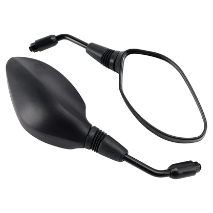 Set of 2 Black Rear View Mirrors 10mm for Honda PCX125 PCX150 (2009–2018)