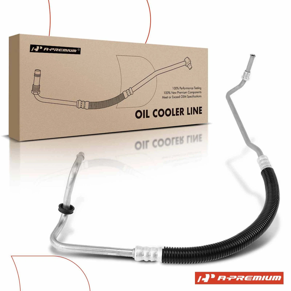 Auto Trans Oil Cooler Hose for Chevy Tahoe C1500 Suburban GMC Yukon (15051892, 624-131)
