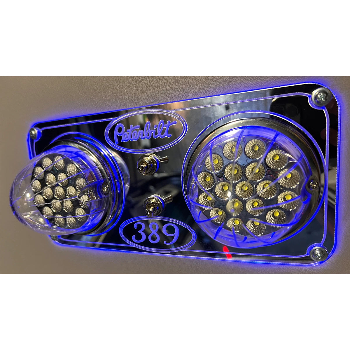 Dome Lights Plate for Peterbilt 389 (LED, 90387748800639)