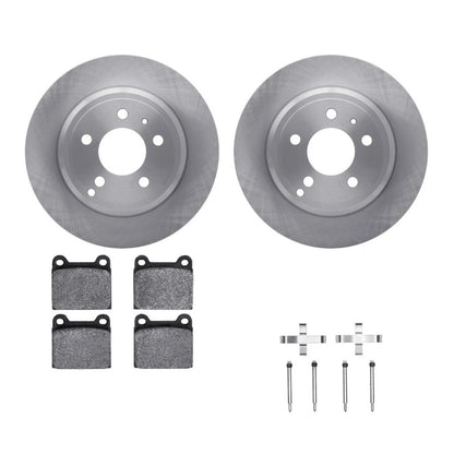 Rear Rotors for Volvo S70/V70 (1998–2000) ALX-PAU-DF-6612-27098-CLA3
