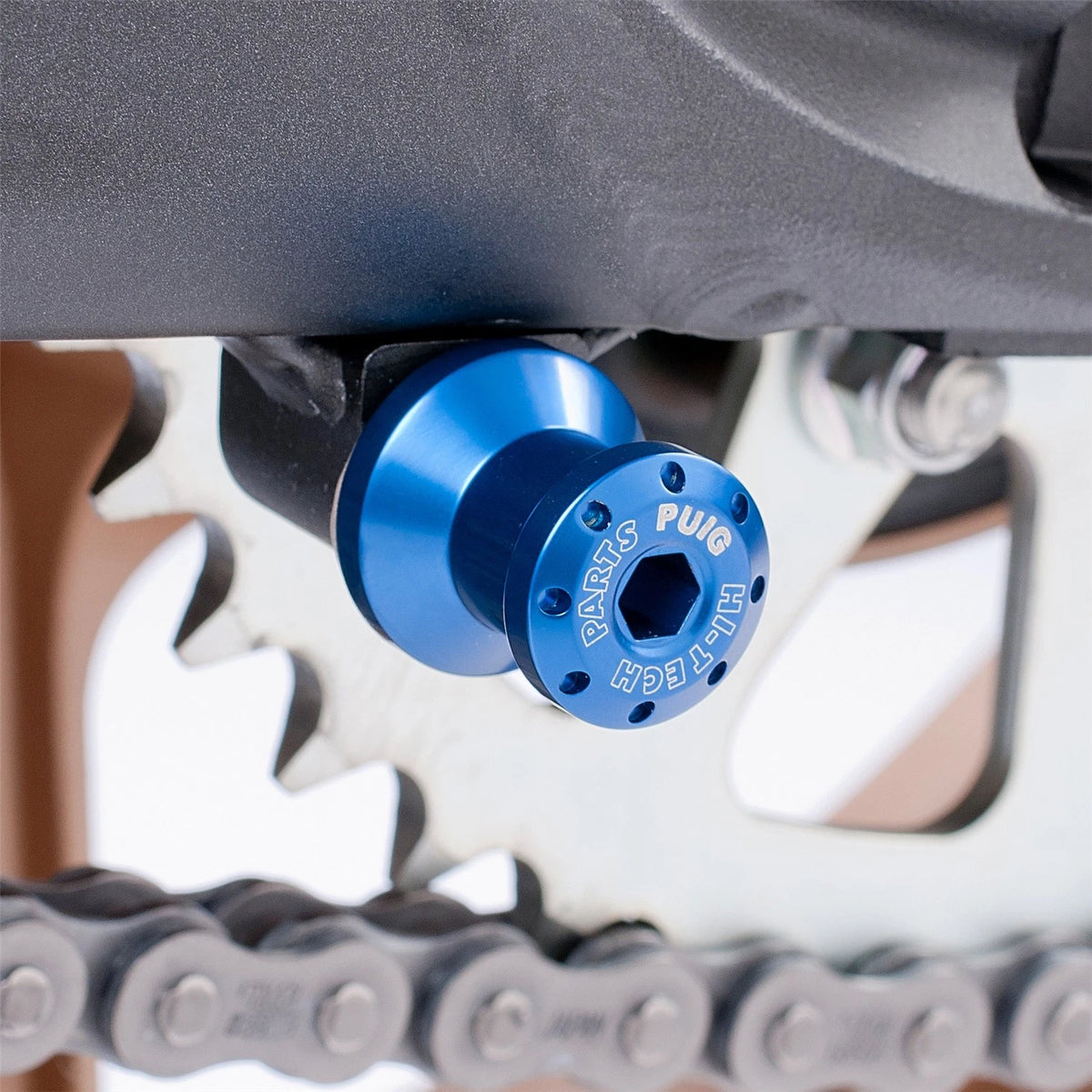 2X PUIG Spool Slider Blue for (5922A)