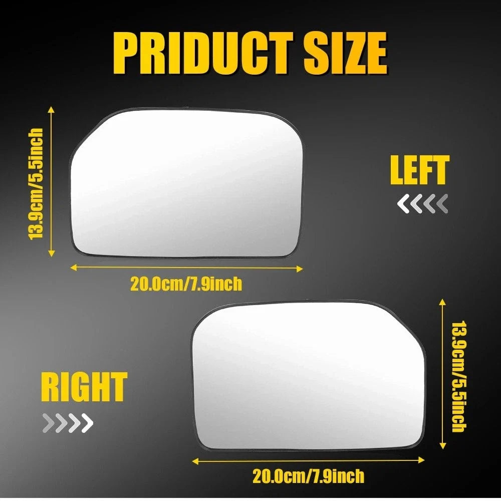 Mirror Glass Set for Toyota FJ Cruiser (2007–2014)