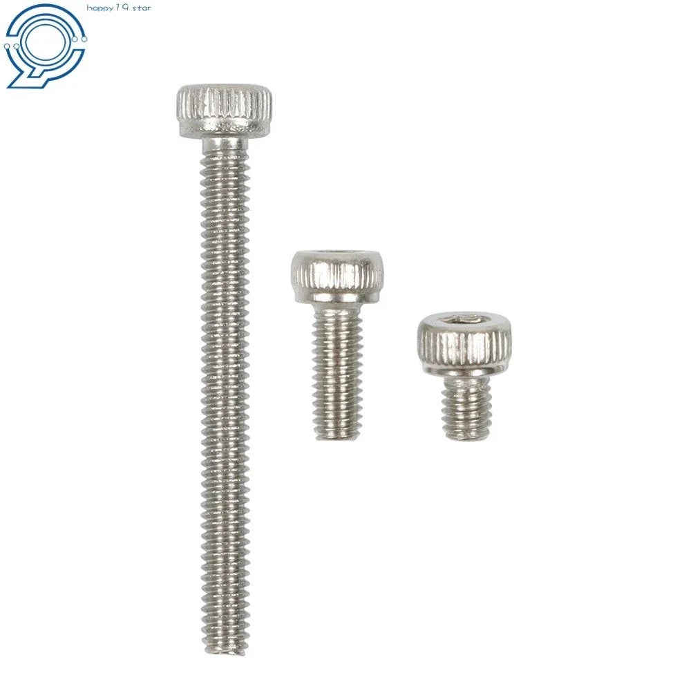 Set of 1440 Metric Bolts with Nuts 304 Stainless Steel Hex Socket M2 M3 M4
