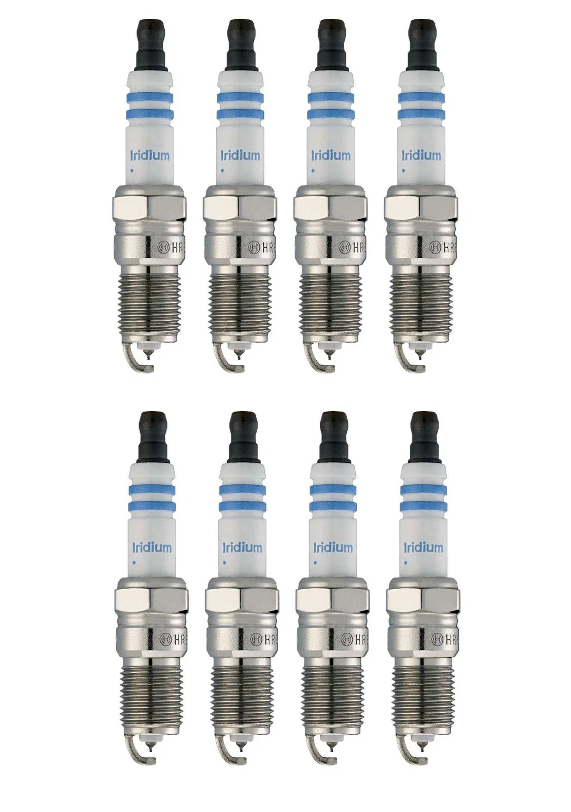 8-Piece OEM Bosch Iridium Spark Plug 9608 for Ford Lincoln Mazda Mercury