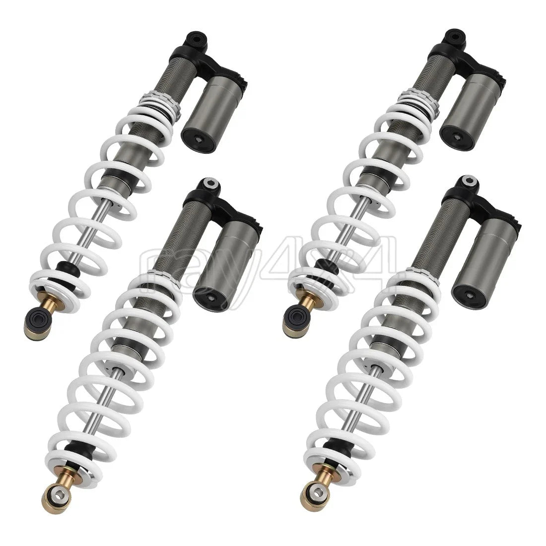 Set of 2 Heavy Duty Air Shock Absorbers for Polaris RZR S 800 EFI (2009–2012)