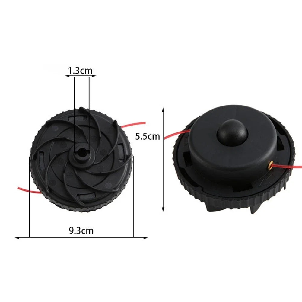 Electric Elbow Trimmer Head with Nylon Rope for