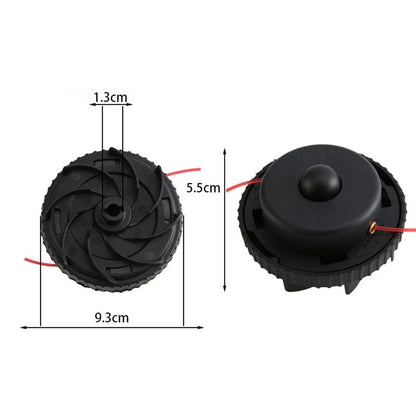 Electric Elbow Trimmer Head with Nylon Rope for