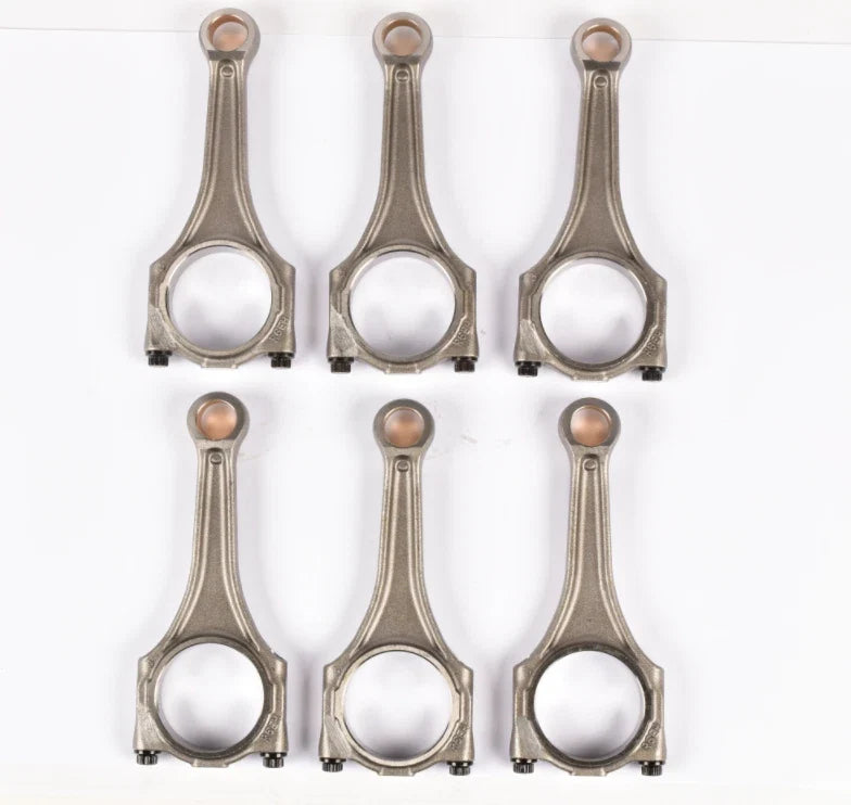 Set of 6 Connecting Rods for Audi VW A4 A5 S4 S5 A6 A7 A8 Q5 Q7 Touareg 3.0 TFSI
