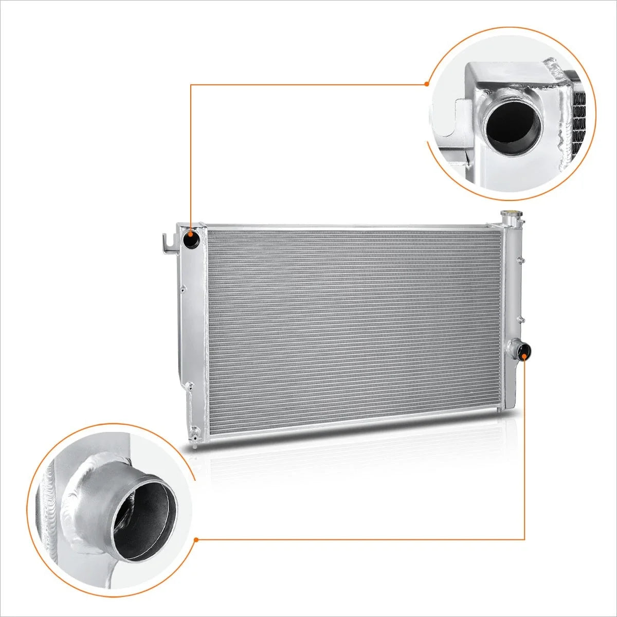 Aluminum 3 Row Cooling Radiator for Dodge Ram 2500 3500 5.9L (1994–2002)