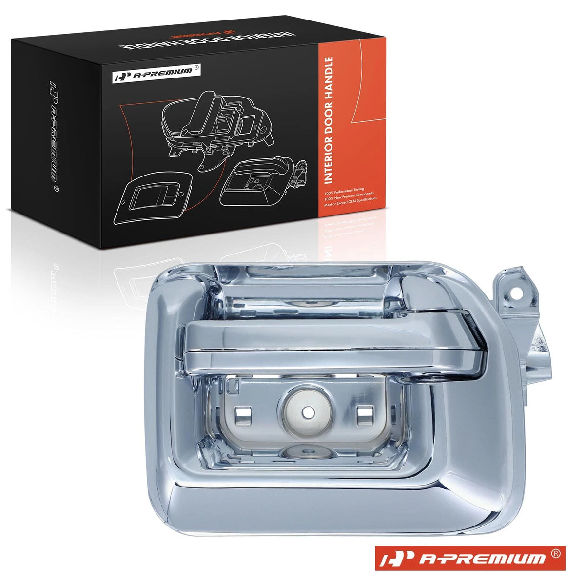 Front Left Interior Door Handle for Chevrolet Silverado 1500 (2014–2018) 23142289, 97936