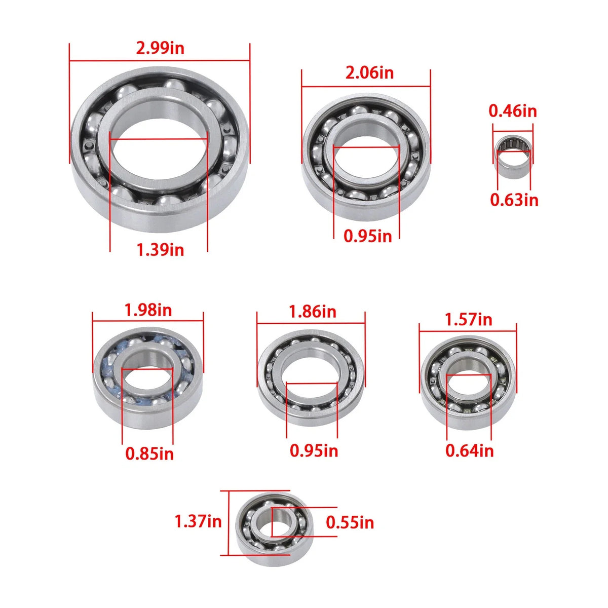 Transmission Bearing Kit for Honda TRX350 FE (2000–2006)