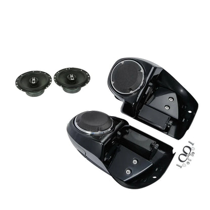 Lower vented fairings & 6.5" speakers for Harley Touring Road Glide (2014–2023)
