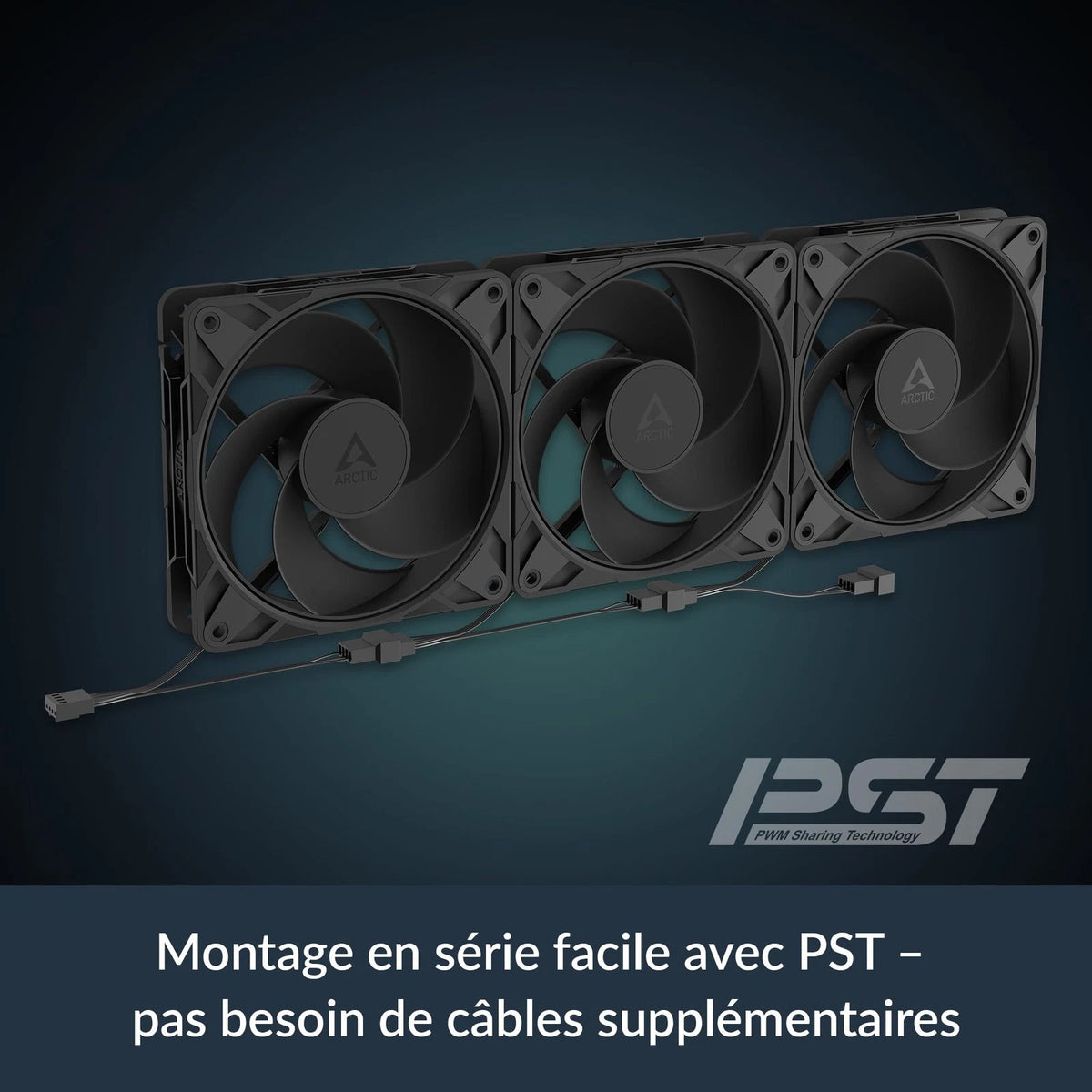 ARCTIC P12 Pro Reverse Fan for 120 mm Cooling (No Known Part Numbers)