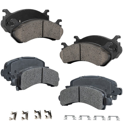 Set of 4 Ceramic Brake Pads for Chevrolet Tahoe (2002–2006)