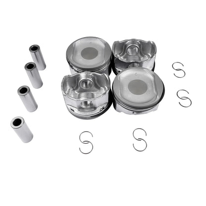 Pistons w/ Rings for Toyota Camry RAV4 Scion tC Lexus 2.4L L4 (2007–2013)
