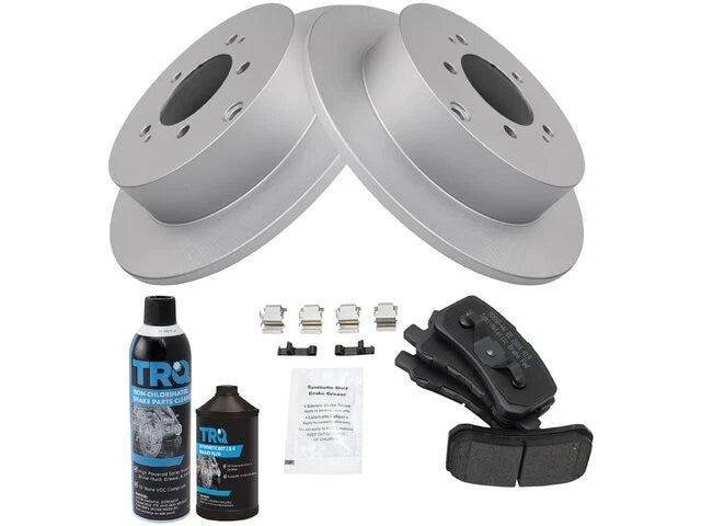 Brake Pad and Rotor Kit for Mitsubishi Lancer (2009–2015) 88651VZXF
