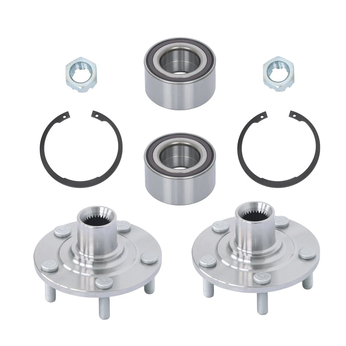 2X Front Wheel Bearing Hub Assembly Kit for Mitsubishi Outlander Sport (2011–2018) BCK40997K