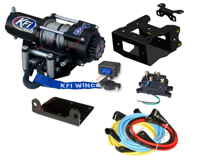 Winch and Mount Plate Kit for Polaris Sportsman 570 (2014–2026) 2000 lbs 57 101840 A2000