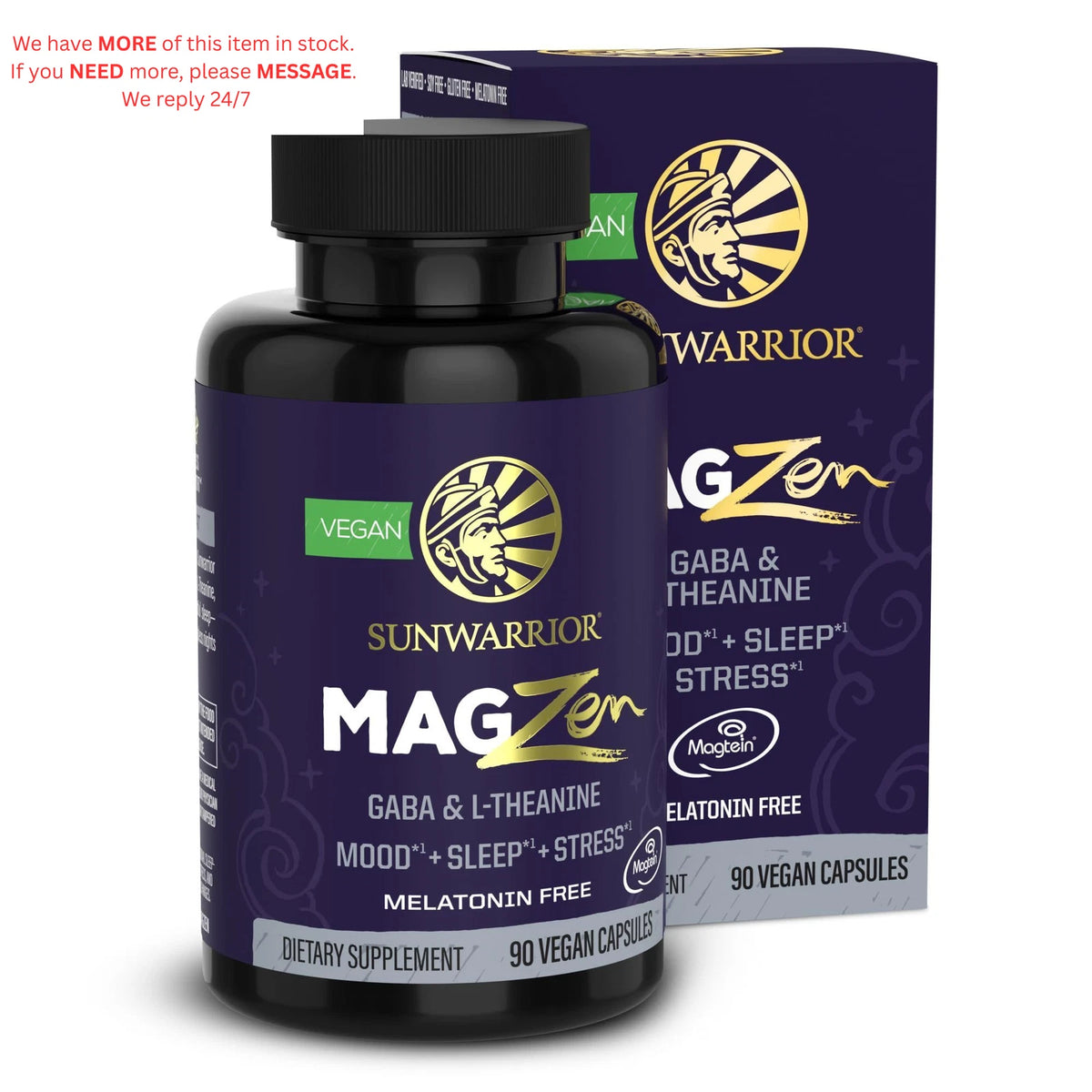 L-Theanine Capsules for Mood & Sleep (90 Count)