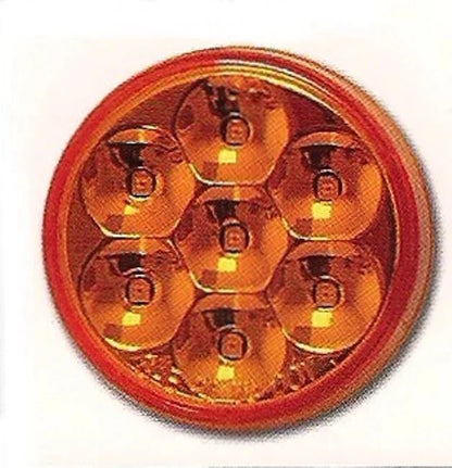 2" LED Light Pearl Amber Low Profile for 2-1/4" Hole GG#76540