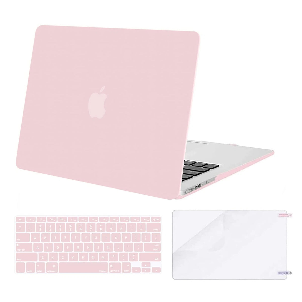 MOSISO Case for MacBook Air 13 Inch (A1466 / A1369) - Rose Quartz