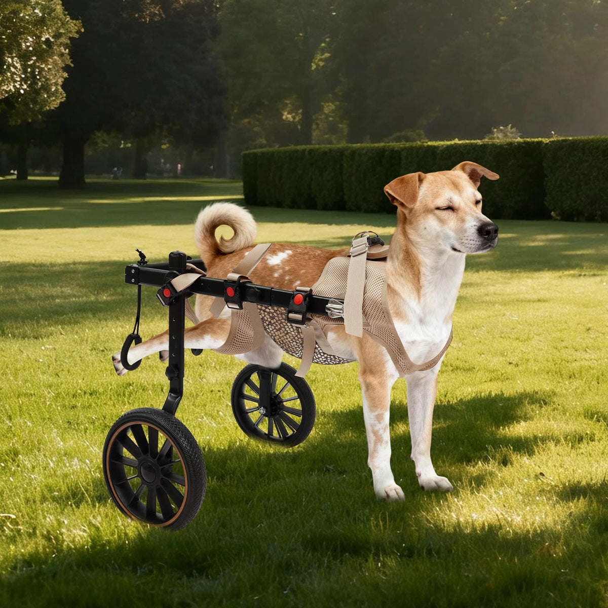 XXL Dog Wheelchair for Back Leg Rehabilitation (Adjustable)