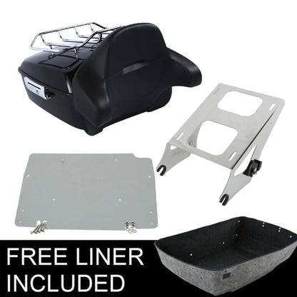 Trunk Mount Rack Pad Plate for Harley Touring Road King (2014–2023)