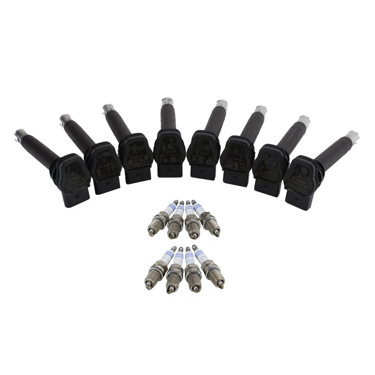 Set of 8 Ignition Coils & Spark Plugs for Audi R8 RS5 V8 (2008–2015)