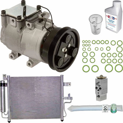 Omega AC Compressor with A/C Repair Kit for Dodge Durango (2012–2013) P96-44995, 16196599-101, 16196599-102, 16196599-103