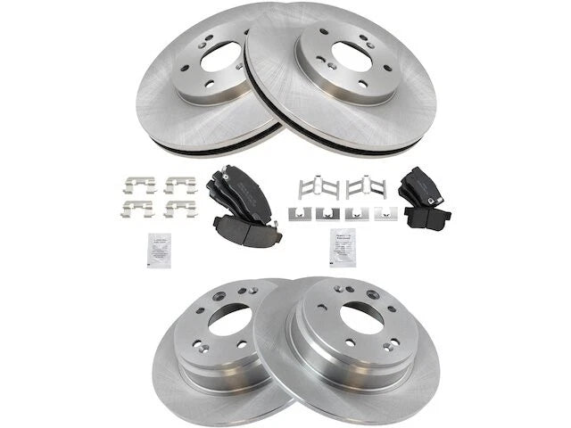 Brake Pad and Rotor Kit for Acura TL (1999–2003) 32888BMQF