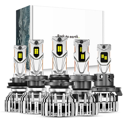 2X H4 H7 H13 9005 9006 LED Headlight Bulbs 140W 6500K White High Low Beam