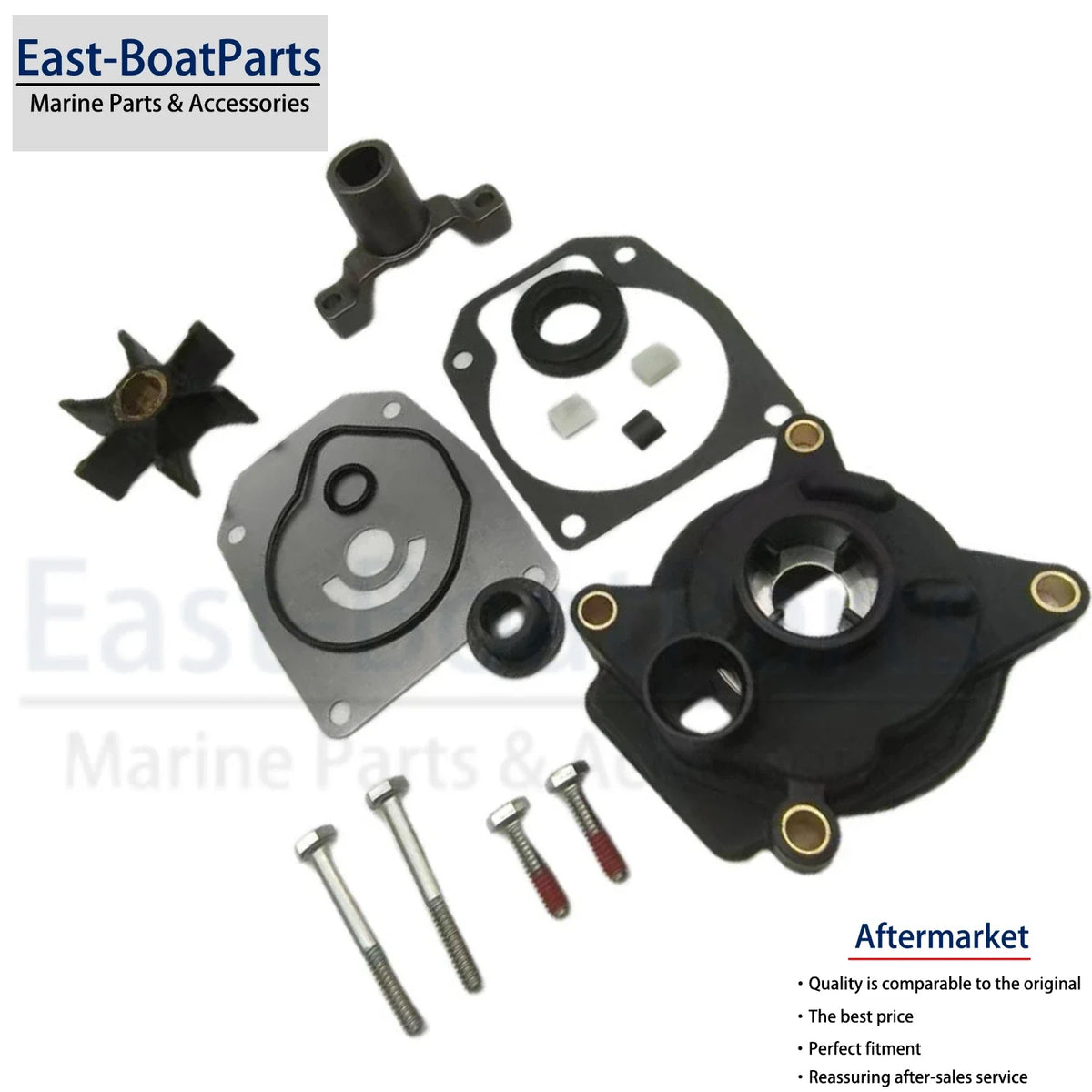 Water Pump Impeller Kit for Johnson Evinrude R45 S45 VE48 VJ48 M55 R55 (N/A)